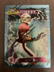 Jerry Rice [w/ Coating] Football Cards 1995 Topps Finest Prices