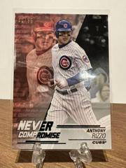Anthony Rizzo [Black] #NC-AR Baseball Cards 2018 Stadium Club Never Compromise Prices