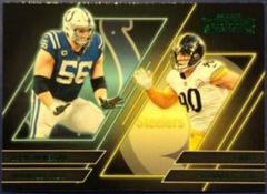 Quenton Nelson, T. J. Watt [Emerald] Football Cards 2022 Panini Contenders Series Prices