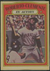 Roberto Clemente [Hand Cut] Baseball Cards 1972 Topps Cloth Stickers Prices