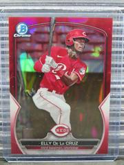 Elly De La Cruz [Red Lava] #BCP-65 Baseball Cards 2023 Bowman Chrome Prospects Prices