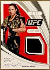 Amanda Nunes #S-ANS Ufc Cards 2021 Panini Immaculate UFC Swatches Prices