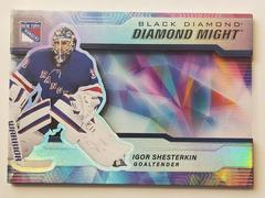 Igor Shesterkin #DM-IS Hockey Cards 2022 Upper Deck Black Diamond Might Prices