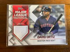 David Ortiz Baseball Cards 2022 Topps Update Major League Material Relics Prices