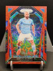 Sergio Aguero [Choice Red Prizm] Soccer Cards 2020 Panini Prizm Premier League Prices