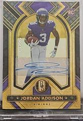 Jordan Addison [Autograph Black] #157 Football Cards 2023 Panini Gold Standard Prices