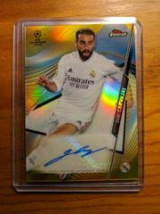 Dani Carvajal [Gold Refractor] Soccer Cards 2020 Topps Finest UEFA Champions League Autographs Prices