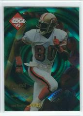 Jerry Rice [Quantum] #22 Football Cards 1995 Collector's Edge Edgetech Prices