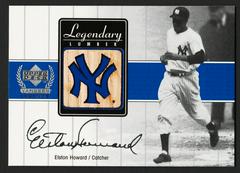 Elston Howard [Gold Hologram] #EH-LL Baseball Cards 2000 Upper Deck Yankees Legends Legendary Lumber Prices