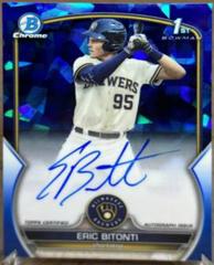 Eric Bitonti #CDA-EB Baseball Cards 2023 Bowman Draft Chrome Sapphire Prospect Autograph Prices