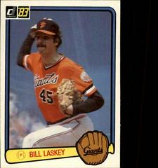 Bill Laskey #424 Baseball Cards 1983 Donruss Prices