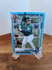 Harry Ford [Sky Blue] #BD-1 Baseball Cards 2021 Bowman Draft Prices