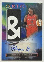 Rhyne Howard [Blue] #JA-RHY Basketball Cards 2023 Panini Origins WNBA Jersey Autographs Prices