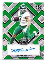 Abram Smith [Green Wave] #BA-AS1 Football Cards 2022 Leaf Metal Draft Autographs Prices