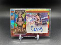 Cameron Grimes [Tie Dye Prizm] Wrestling Cards 2022 Panini Select WWE Ringside Action Signatures Prices
