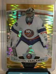 Semyon Varlamov [Seismic Gold] Hockey Cards 2019 O Pee Chee Platinum Prices
