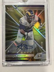 Aaron Donald [Autograph Gold] #57 Football Cards 2021 Panini XR Prices