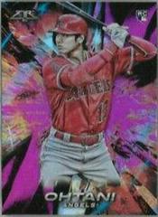 Shohei Ohtani [Magenta] #150 Baseball Cards 2018 Topps Fire Prices