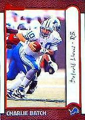 Charlie Batch Football Cards 1999 Bowman Prices