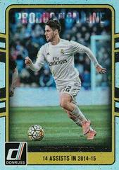 Isco [Holographic] Soccer Cards 2016 Panini Donruss Production Line Prices