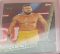 Andrade [Black] Wrestling Cards 2019 Topps WWE Money in the Bank Prices