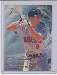 David McCarty #9 Baseball Cards 1993 Flair Wave of the Future Prices