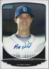 Matt Wisler Baseball Cards 2013 Bowman Chrome Prospect Autograph Prices