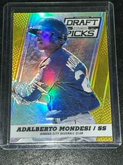 Adalberto Mondesi [Gold Prizm] #1 Baseball Cards 2013 Panini Prizm Perennial Draft Picks Prices