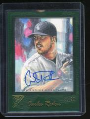 Carlos Rodon [Autograph Green] #5 Baseball Cards 2017 Topps Gallery Prices