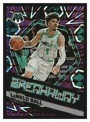 LaMelo Ball [Purple] #1 Basketball Cards 2022 Panini Mosaic Breakaway Prices