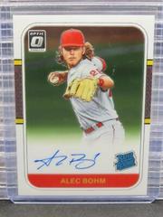 Alec Bohm #87RR-AB Baseball Cards 2021 Panini Donruss Optic Retro 1987 Rated Rookie Signatures Prices