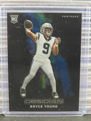 Bryce Young #15 Football Cards 2023 Panini Obsidian Black Color Blast Prices