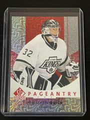 Jonathan Quick [Red] #P-17 Hockey Cards 2022 SP Authentic Pageantry Prices