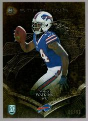 Sammy Watkins [Gold Refractor] #2 Football Cards 2014 Bowman Sterling Prices
