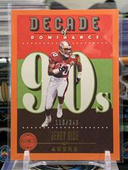 Jerry Rice [Orange] #DOD-8 Football Cards 2023 Panini Legacy Decade of Dominance Prices