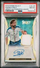 Andrea Pirlo [White] Soccer Cards 2016 Panini Select Jersey Autographs Prices