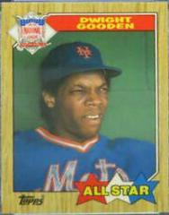 Dwight Gooden [All Star] Baseball Cards 1987 Topps Tiffany Prices