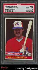 Mike Stenhouse [#29 on Back] Baseball Cards 1984 Donruss Prices