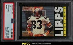 Louis Lipps #358 Football Cards 1985 Topps Prices
