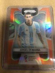 Angel Di Maria [Orange Prizm] Soccer Cards 2018 Panini Prizm World Cup Prices
