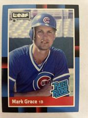 Mark Grace Baseball Cards 1988 Leaf Prices
