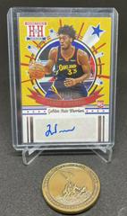 James Wiseman Basketball Cards 2020 Panini Chronicles Hometown Heroes Rookie Autographs Prices