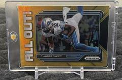 D'Andre Swift [Gold] #AO-20 Football Cards 2022 Panini Prizm All Out Prices