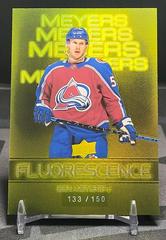 Ben Meyers [Gold] #F-16 Hockey Cards 2022 Upper Deck Fluorescence Prices
