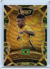 Neymar Jr. [Camo] Soccer Cards 2016 Panini Select National Pride Prices