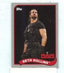 Seth Rollins [Silver] Wrestling Cards 2018 Topps WWE Heritage Prices