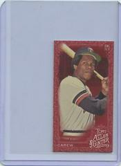 Rod Carew [Mini Red] Baseball Cards 2019 Topps Allen & Ginter X Prices
