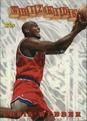 Chris Webber #wk4 Basketball Cards 1995 Topps Whiz Kids Prices