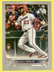 Nelson Cruz [Platinum] #52 Baseball Cards 2022 Topps UK Edition Prices