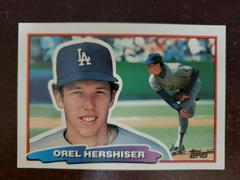 Orel Hershiser #91 Baseball Cards 1988 Topps Big Prices